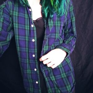 Blue & Green Flannel